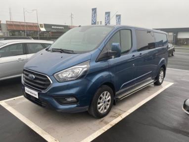 Voir le détail de l'offre de cette FORD Transit Custom Fg 320 L2H1 2.0 EcoBlue 170 Cabine Approfondie Limited de 2019 en vente à partir de 38 990 € 