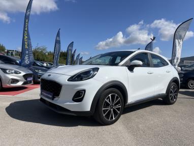 Voir le détail de l'offre de cette FORD Puma 1.0 EcoBoost 125ch mHEV Titanium 6cv de 2020 en vente à partir de 217.01 €  / mois