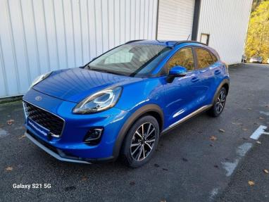 Voir le détail de l'offre de cette FORD Puma 1.0 EcoBoost 125ch mHEV Titanium 7cv de 2020 en vente à partir de 194.67 €  / mois