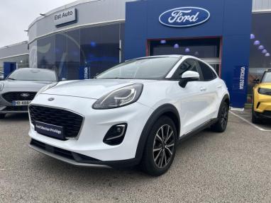 Voir le détail de l'offre de cette FORD Puma 1.0 EcoBoost 125ch mHEV Titanium 6cv de 2021 en vente à partir de 207.01 €  / mois