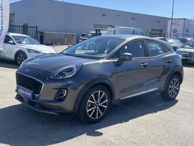 Voir le détail de l'offre de cette FORD Puma 1.0 EcoBoost 125ch mHEV Titanium 6cv de 2021 en vente à partir de 208.11 €  / mois