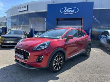 Voir le détail de l'offre de cette FORD Puma 1.0 EcoBoost 125ch mHEV Titanium 6cv de 2021 en vente à partir de 193.5 € / mois