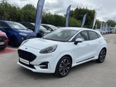 Voir le détail de l'offre de cette FORD Puma 1.0 EcoBoost 125ch S&S mHEV ST-Line Powershift de 2022 en vente à partir de 219.22 €  / mois