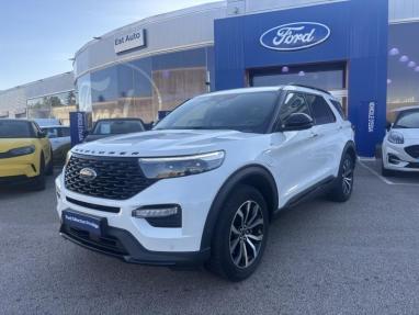 Voir le détail de l'offre de cette FORD Explorer 3.0 EcoBoost 457ch Parallel PHEV ST-Line i-AWD BVA10 25cv de 2021 en vente à partir de 637.4 €  / mois