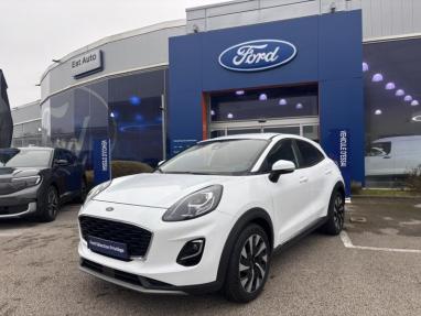 Voir le détail de l'offre de cette FORD Puma 1.0 Flexifuel 125ch S&S mHEV Titanium de 2023 en vente à partir de 17 599 € 
