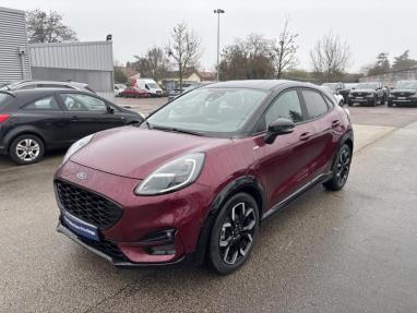 Voir le détail de l'offre de cette FORD Puma 1.0 Flexifuel 125ch S&S mHEV ST-Line X Vivid Ruby Edition de 2023 en vente à partir de 242.03 €  / mois