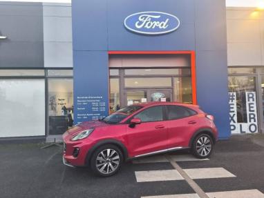 Voir le détail de l'offre de cette FORD Puma 1.0 Flexifuel 125ch S&S mHEV Titanium X de 2022 en vente à partir de 204.76 €  / mois